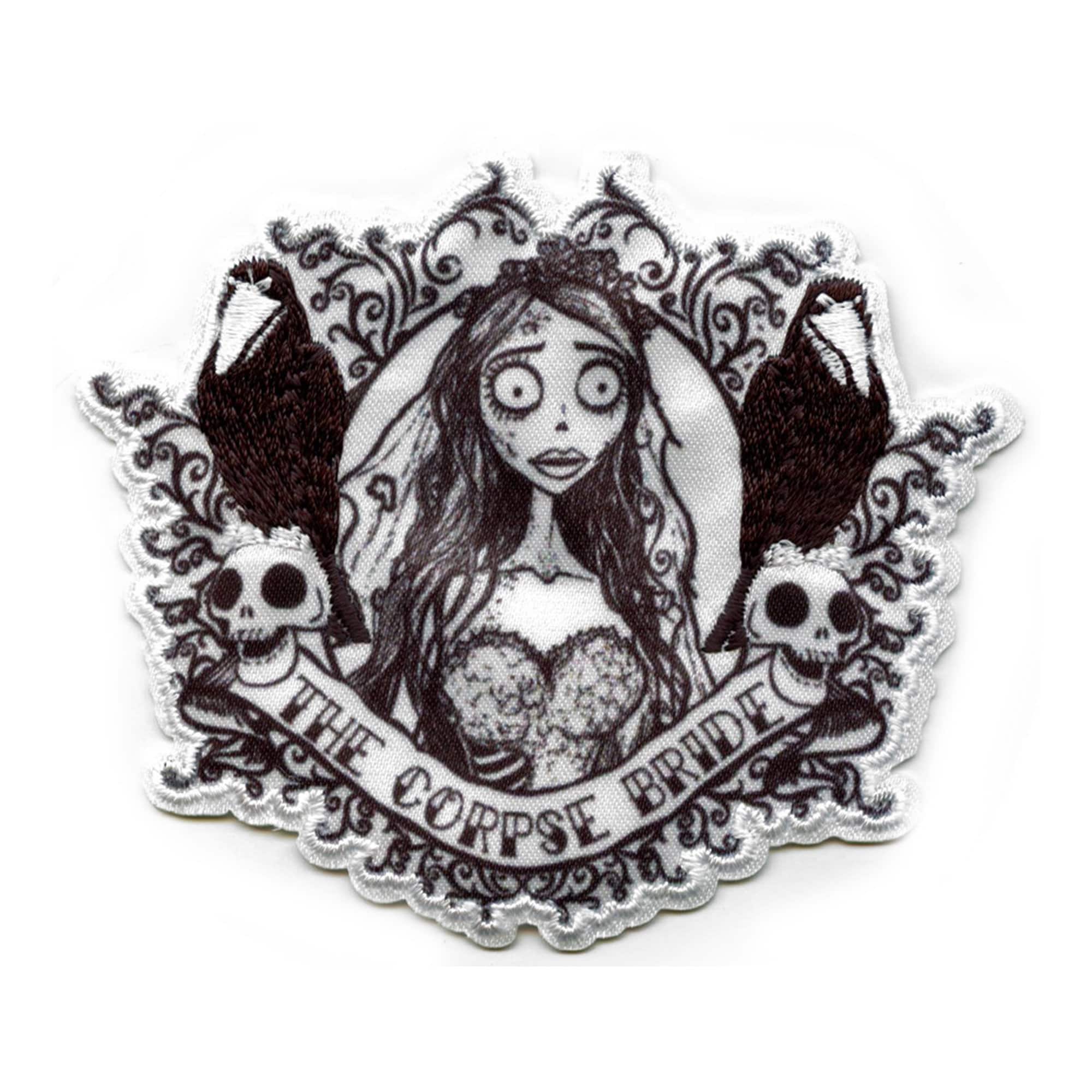 Corpse Bride Tattoo Art Patch Tim Burton Emily Revenant - Etsy