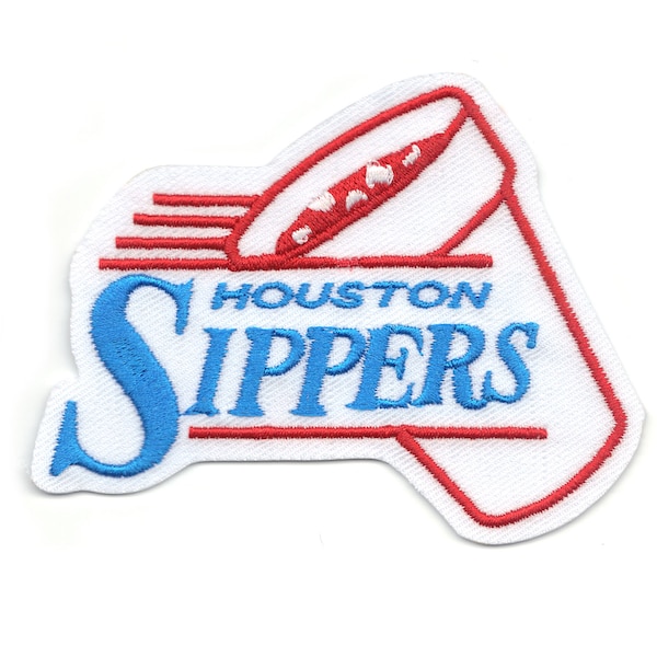 Houston Sippers Basketball Patch Parody Logo Iron On Embroidered AF7