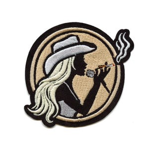 Queen B Country Album Patch R&B Singer Entertainer Embroidered Iron On AD7