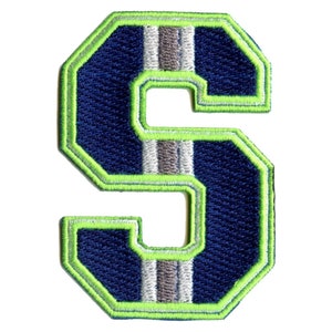 City Of Seattle S Logo Patch Football Jersey Parody Embroidered Iron On BF7