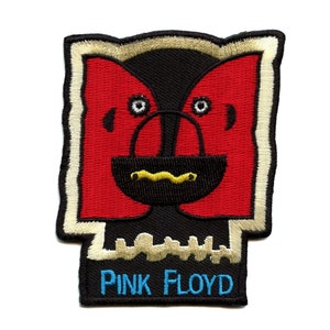 Pink Floyd Patch Double Image Embroidered Iron On EG3