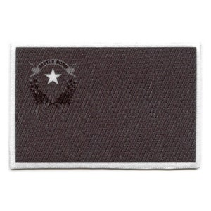 Nevada Patch State Flag Grayscale Embroidered Iron On AG5