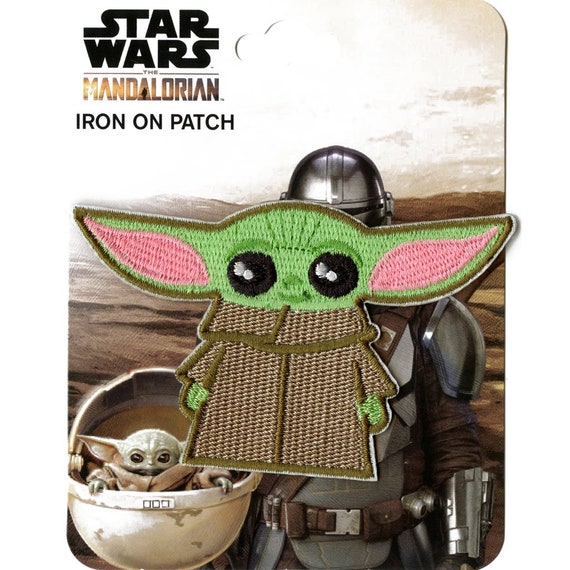Star Wars Mandalorian Patch Baby Yoda Embroidered Patches For Clothing Iron on Star Wars Mandalorian Patch Baby Yoda Embroidered Patches For Clothing Iron on
