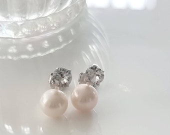 Queen Elizabeth Replica Earrings, Pearl Rhinestone Earrings Queen Elizabeth Replica Earrings, Pearl Rhinestone Earrings