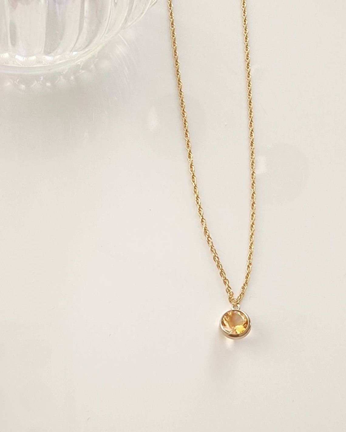 CITRINE CHARM