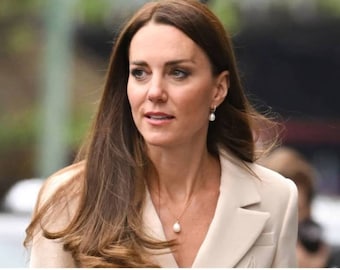 Orecchini a cerchio con perle dorate, argento sterling, zirconi cubici