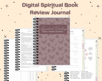 Digital Spiritual Reading Journal for Goodnotes, PDF Annotation Apps