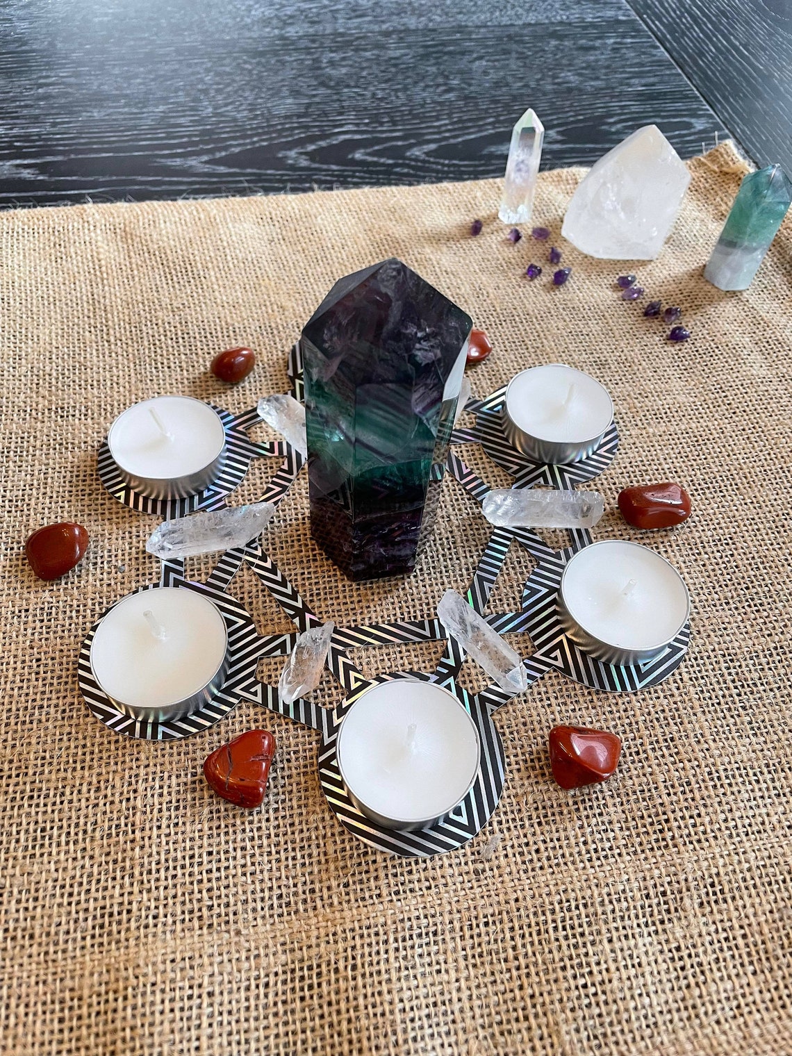 Crystal Grid SVG Bundle - Etsy