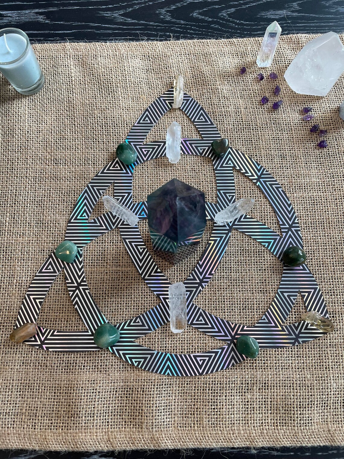 Crystal Grid SVG Bundle - Etsy