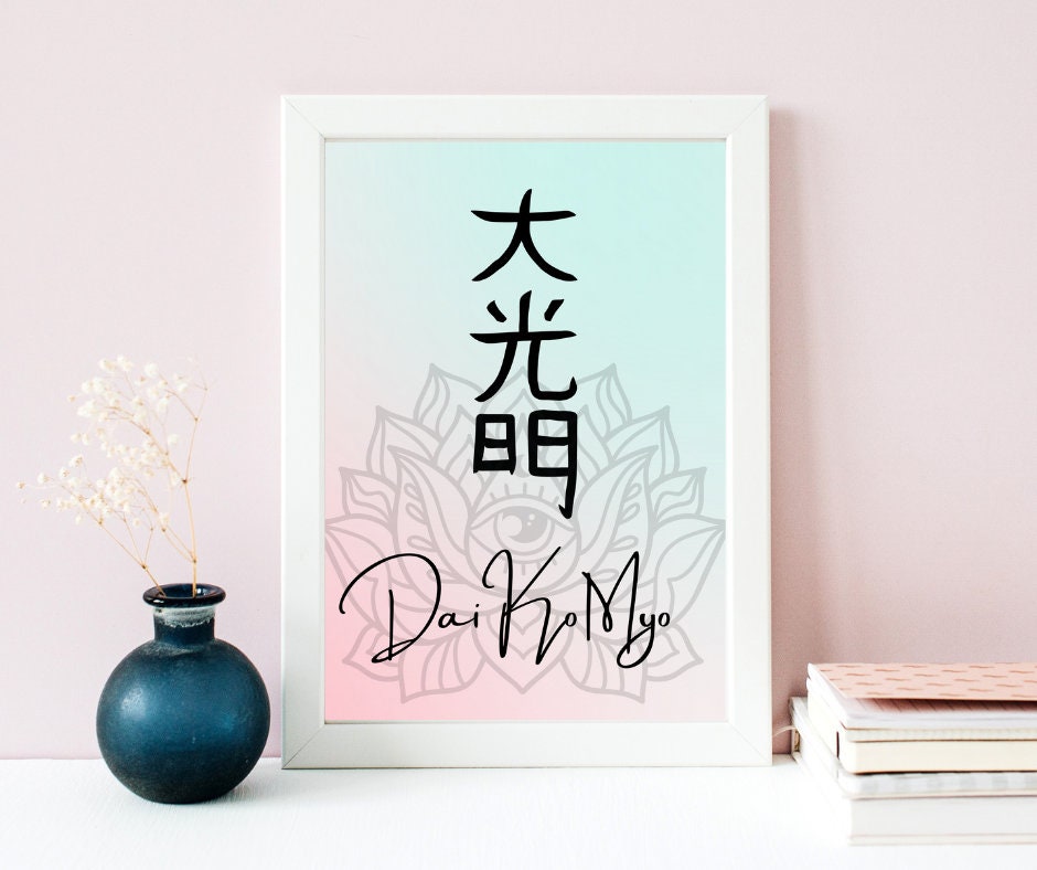 Reiki Printables Lotus - Etsy