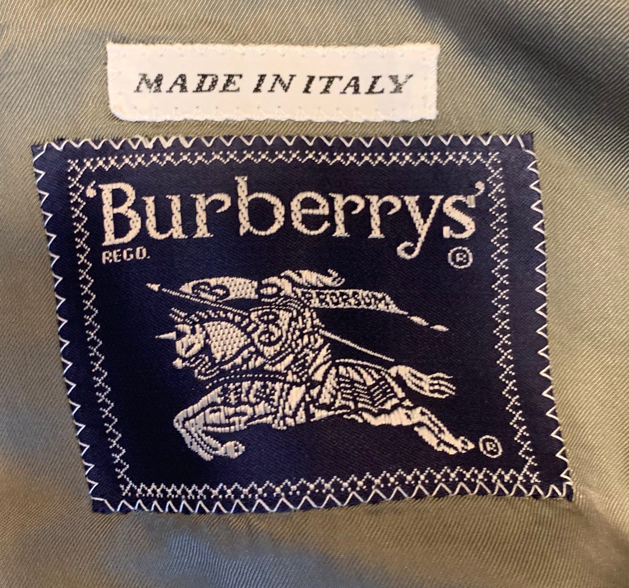 80s BURBERRYS PRORSUM Jacketbeige Khaki Blazervintage Two | Etsy