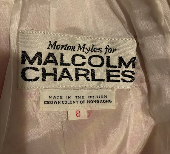 60s Designer Morton Myles for Malcolm Charles Met… - image 7