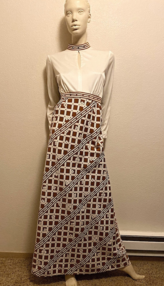 Mod TORI RICHARD Dress,Hawaiian Print Maxi Dress,K