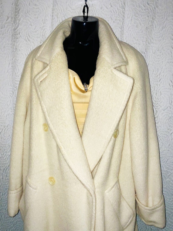 1970s CALVIN KLEIN Luxe Wool Coat, Oversized Union