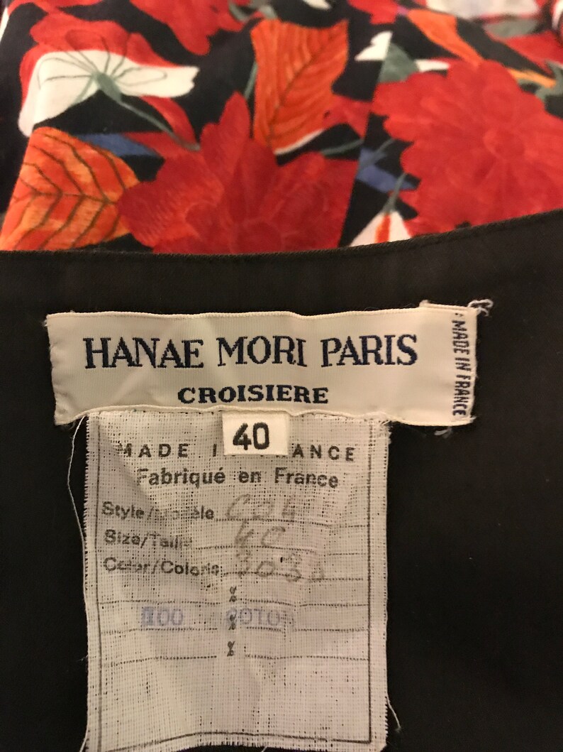 Cravate Homme Hanae Mori Paris - 100% Soie - Multicolore - Occasion