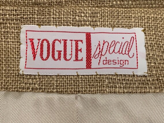 60s VOGUE Special Design Tweed MOD Coat, Dress Co… - image 5