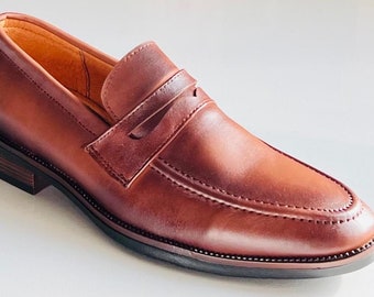 Men's Classic Shoes with Handmade with 100% Mexican Leather