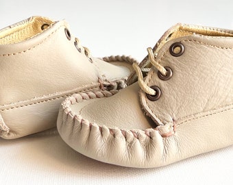 Beautiful Newborn Baby Boy and Girl Shoes| Handmade 100% Mexico Leather |Infant Sneaker Toddler First Walkers Crib Shoes |Soft Sole