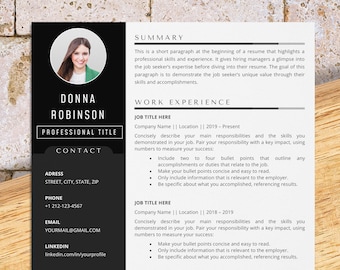 School psychologist resume template for Word, psychology cover letter and reference page template, psychotherapist resume, psychiatrist cv