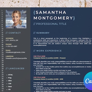 React developer resume template for Canva, software engineer, it programmer, full stack, web, backend, game developer, angular, android