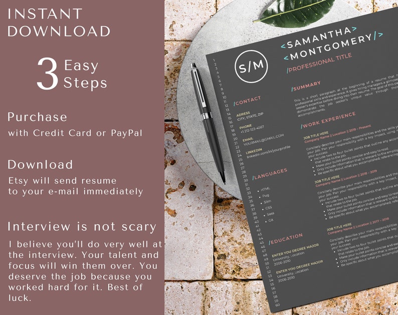 programmer resume template