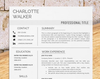 School psychologist resume template for Word, psychotherapist resume and cover letter, psychiatrist resume, psychology intern resume