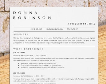 ATS friendly resume template for Word: enhance your career opportunities