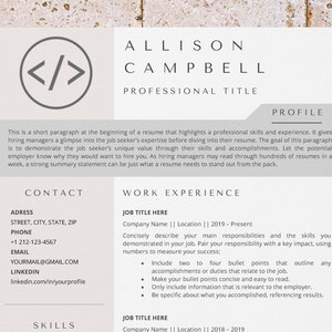Web developer resume template for Word, programmer resume, software engineer, php, java, html, front end developer cv, full stack resume