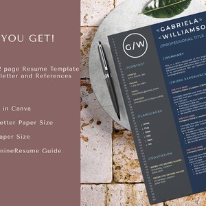 It Developer Resume Template for Canva, Software Developer and Engineer ...