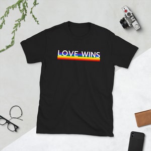 LGBTQ Love Wins Gay Pride Unisex T-Shirt #1