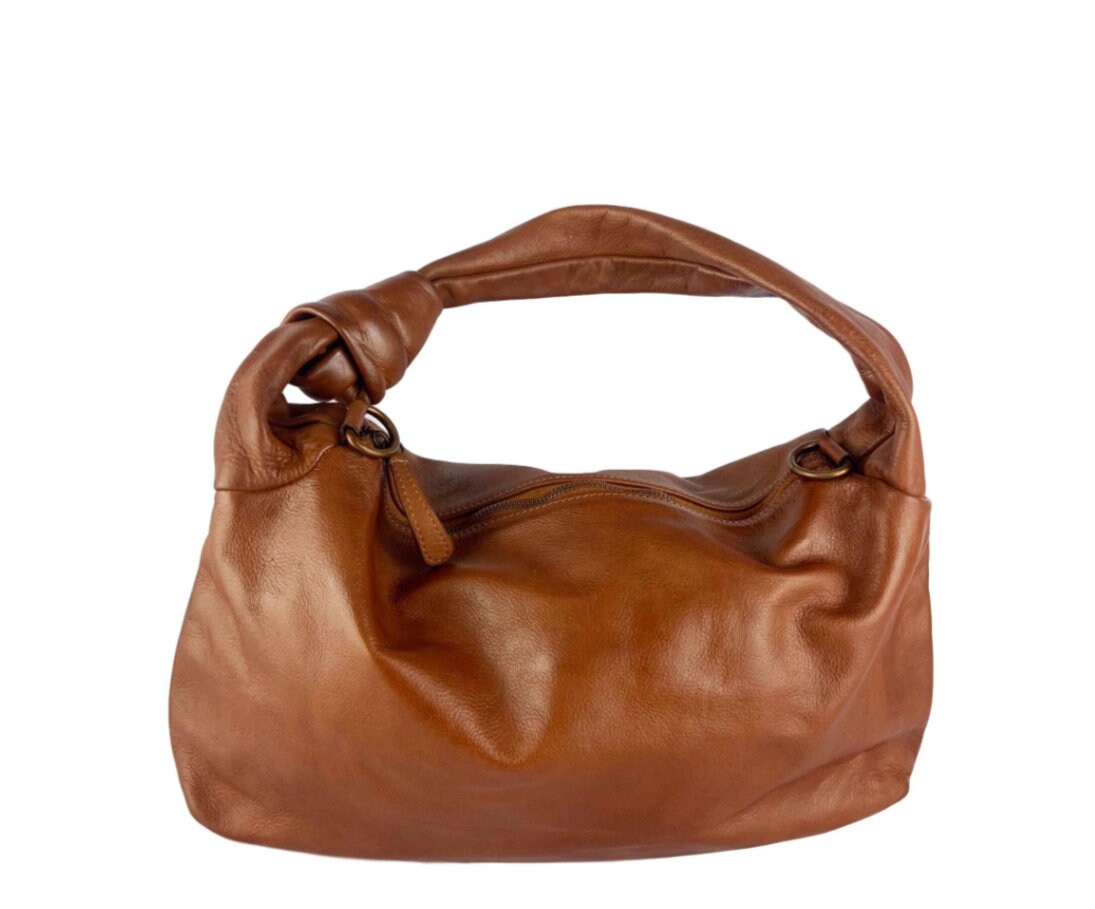 Luxury Soft Woven Leather Handbag KnottedShoulder BagHandbag Etsy