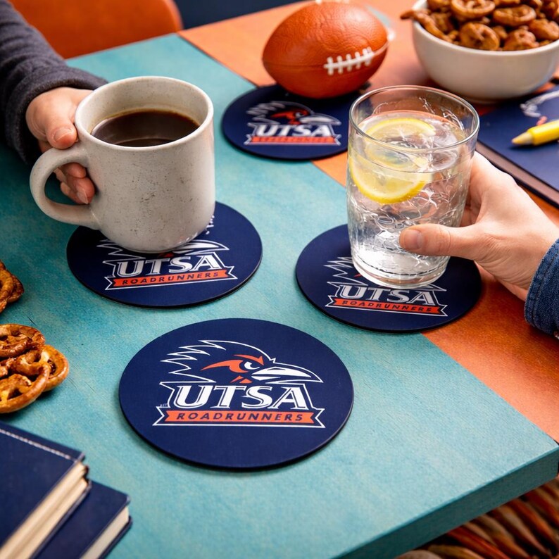 UTSA Drink Coasters (set of 4) - Etsy