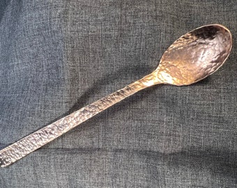 Hammered Copper Tea Spoon