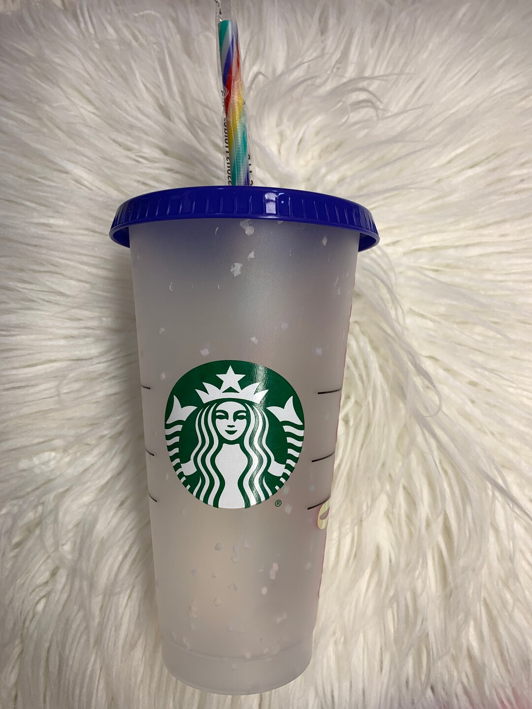 NEW LIMITED EDITION Starbucks Confetti Cup Customized Etsy