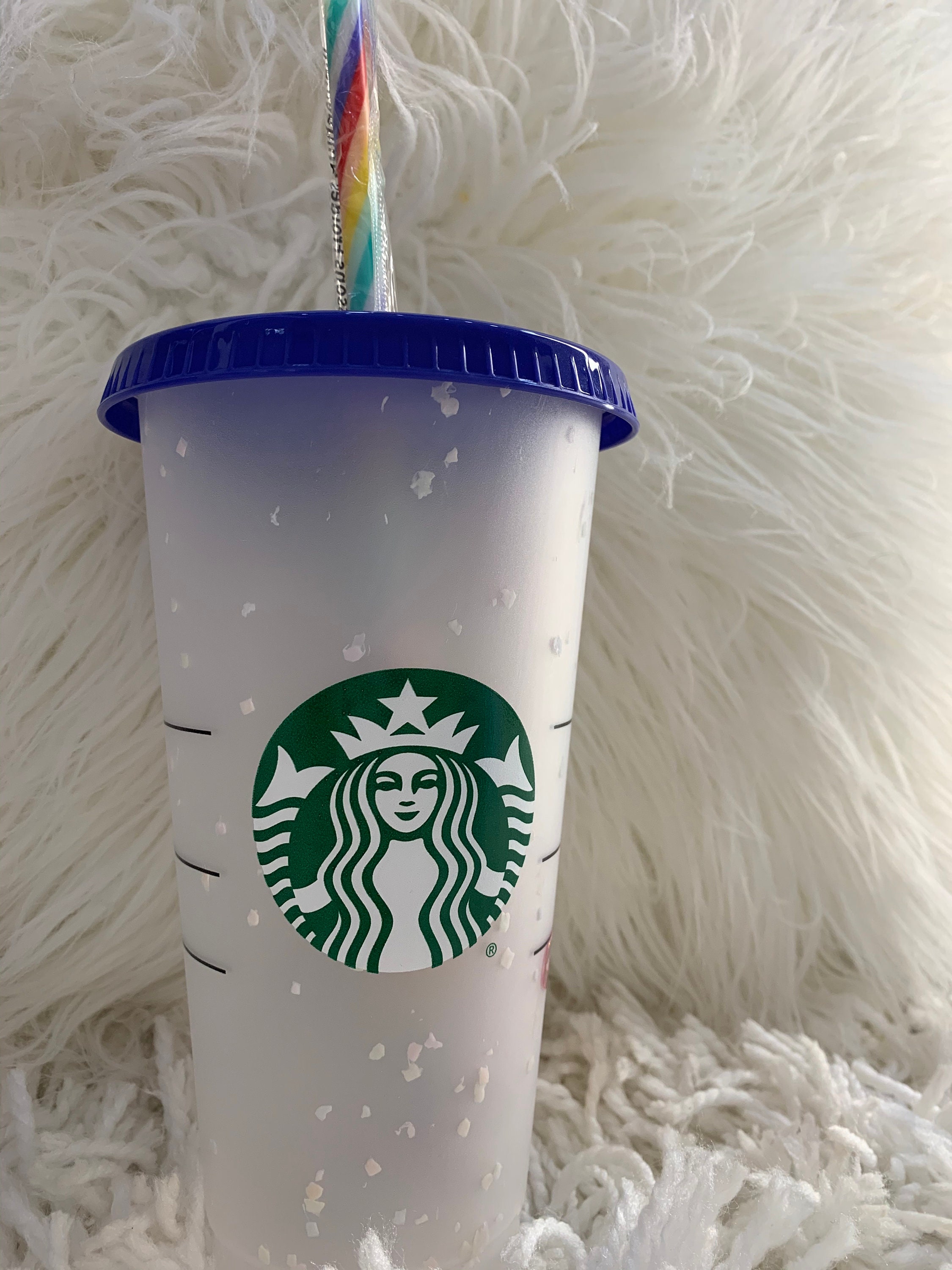 NEW LIMITED EDITION Starbucks Confetti Cup Customized Etsy