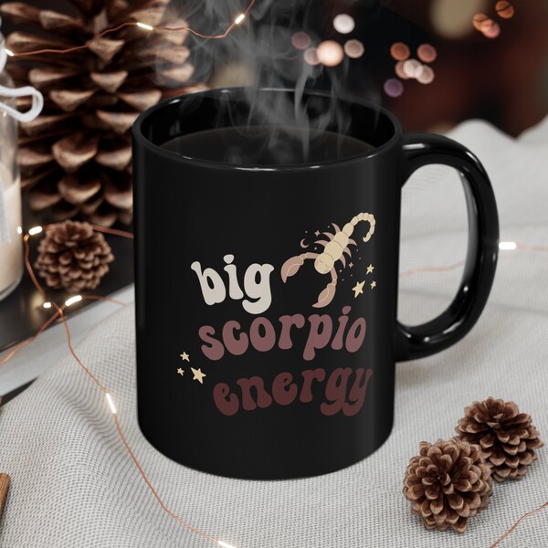 Scorpio Astrology Sign Mug, Scorpio Cup, Zodiac Sign Mug, Zodiac Sign Cup, Gifts for friend, November Birthday Gift, Funny Mug, Mom Gift