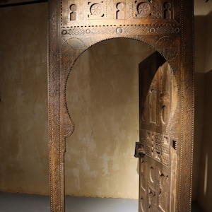 Moroccan Door Berber - Personalized Charm for Your Space - Vintage & Authentic Design-Free shipping