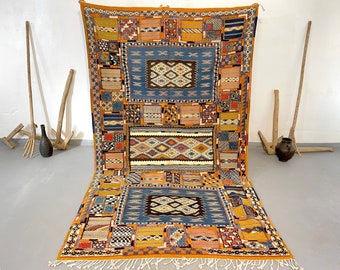 CUSTOM MOROCCAN RUG - Glaoui rug handmade with all sizes, geometric rug