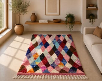 Azilal rug 3,5 x 5,2 ft