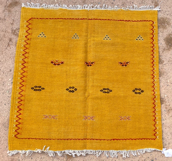 Custom Moroccan rug - Moroccan yellow rug - Yellow rugs - Custom rug - Moroccan rug custom - 5x8 - 8x10 - 9x12 - 12x12