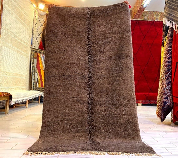 AMAZING GRAY RUG - 3x7 rug, beni ourain rug, thicker rug handmade wool rug