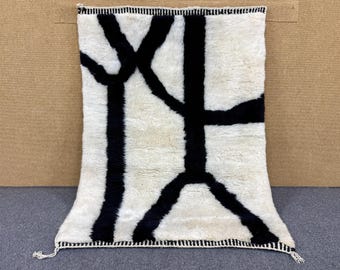Moroccan Ultra Soft Mrirt Rug - Luxury Custom Berber Rug - Premium Wool Aria Rug - Rare Handcrafted Carpet