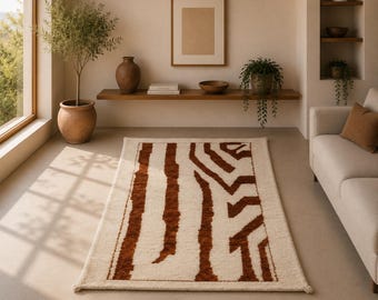 Azilal rug 4,7 x 3 ft