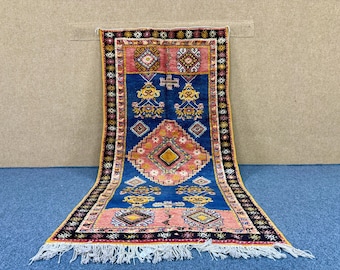 Berber Rug 3x7 ft –––– Bohemian Living Room Rug – Boho Home Décor – Free Shipping