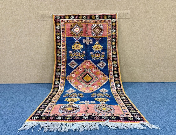 Berber Rug 3x7 ft –––– Bohemian Living Room Rug – Boho Home Décor – Free Shipping