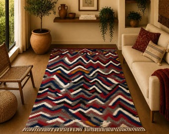 Piece of art Akhnif rug 5.2 x 8.6 ft