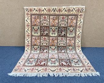 Rare Moroccan Rug 5x7 – Handmade Berber Rug – Large Moroccan Rug – Taditionally Rug – Premium Wool Quality Rug – One of a Kind Decor