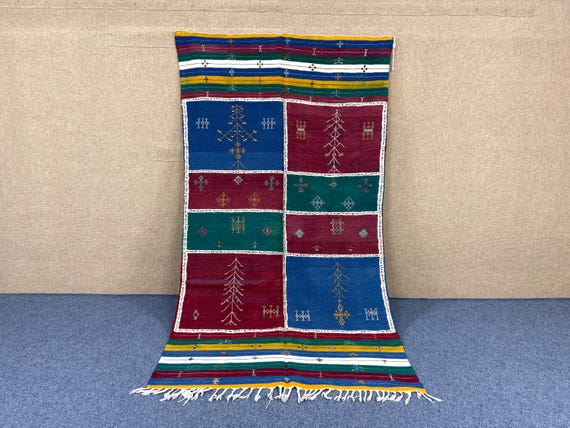 vintage akhnif rug 5.1x9