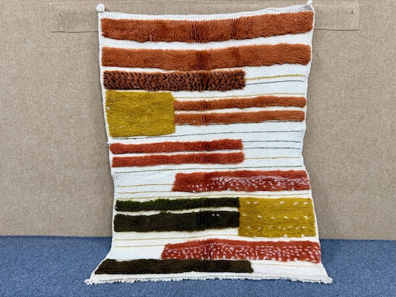 Custom Moroccan Rug - Premium Wool Aria Rug - Handcrafted Moroccan Rug - Luxury Living Room Carpet