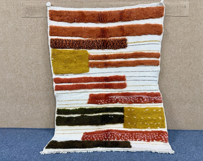 Custom Moroccan Rug - Premium Wool Aria Rug - Handcrafted Moroccan Rug - Luxury Living Room Carpet